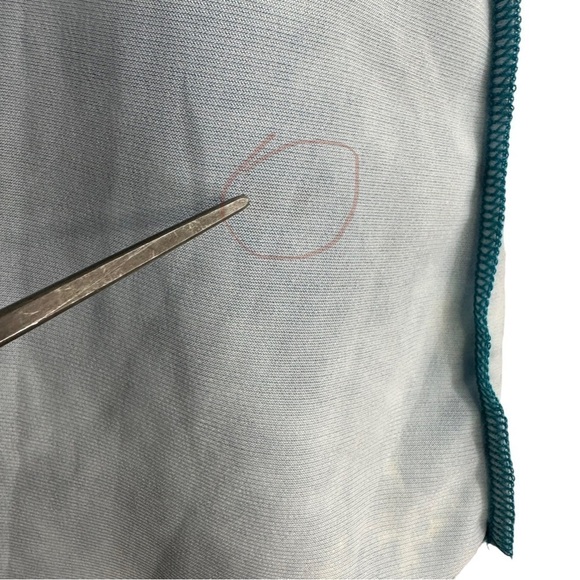 Onzie Flow Womens Yoga Pura Vida Tie Dye Tank Top One Size Blue Cross Back - Picture 6 of 10